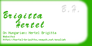 brigitta hertel business card